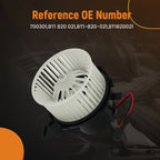 HVAC Heater Blower Motor w/ Fan Cage for Audi A4 A5 Q5 allroad (2012–2017) 700301