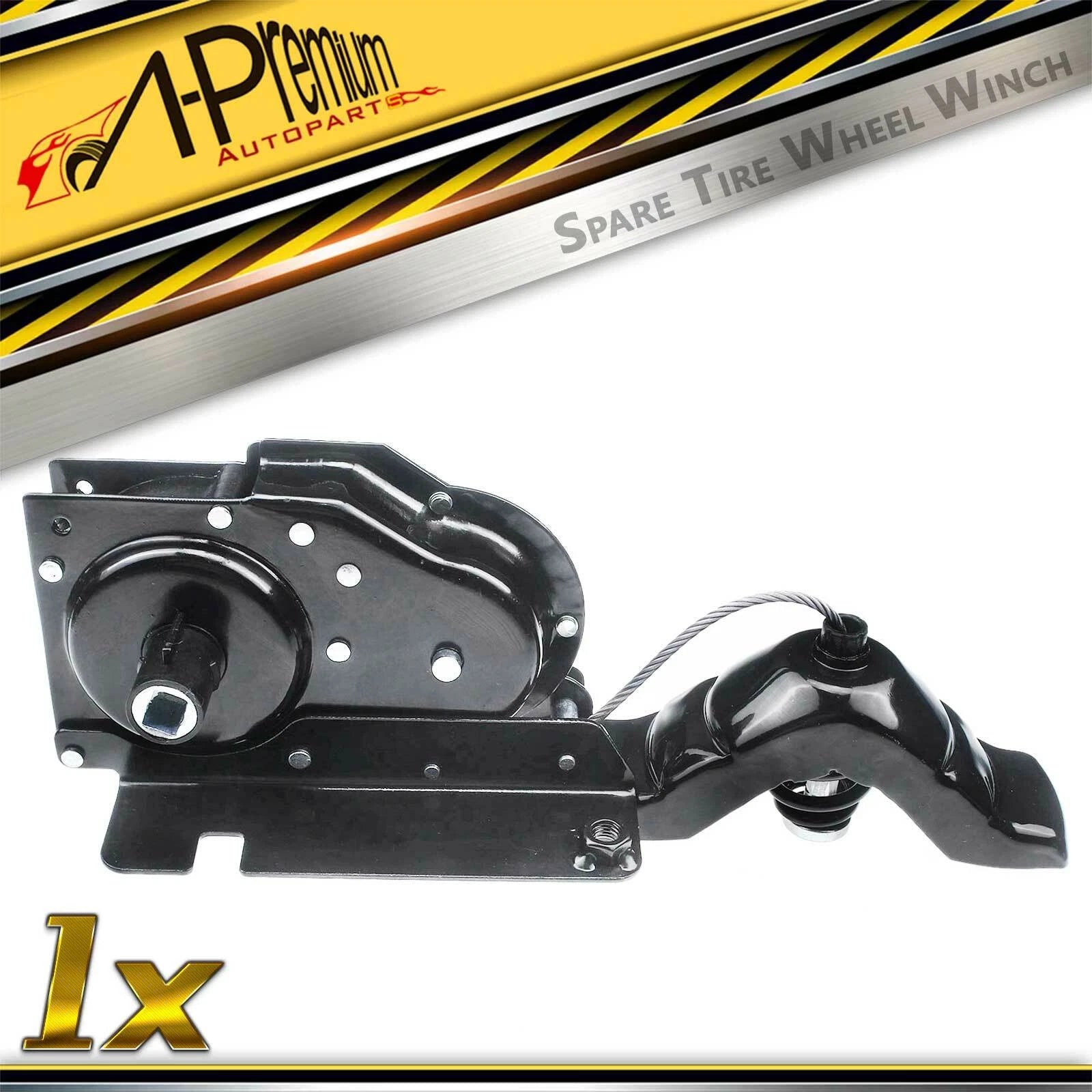 Spare Tire Wheel Winch for Ford F-250 F-350 F-450 F-550 Super Duty (1999–2007)