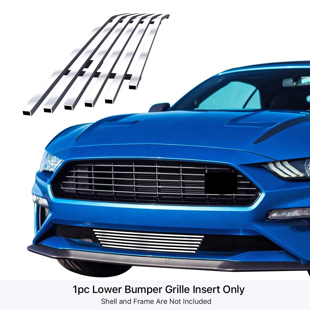 Stainless Chrome Billet Grille Insert for Ford Mustang (2018-2022)