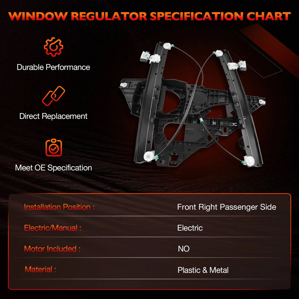 Power Window Regulator for Lincoln Ford Expedition (2007-2016)