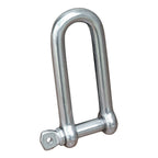 3/16” Stainless Steel Long "D" Rigging Shackle FO3679