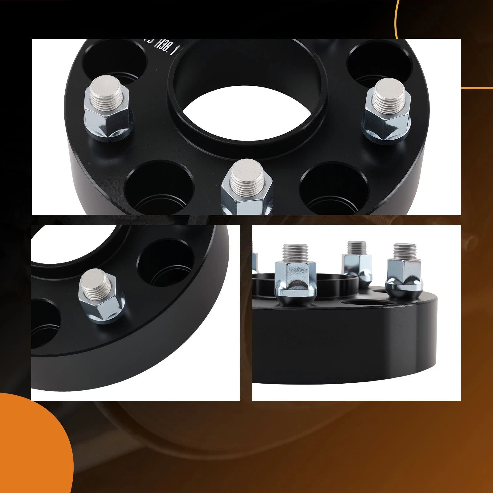 4pc Wheel Spacers for Jeep Grand Cherokee Durango (2011–2023) 1.5" Hub Centric