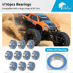 Set of 10 Bearings for RC 2728 4606 5114 1213 B020 MR85-2RS (5x8x2.5mm)