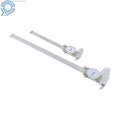Set of 2 Stainless Steel Dial Calipers 6" & 12" .001"