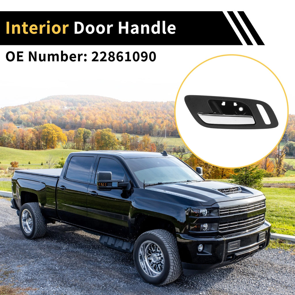 Front Left Interior Door Handle for Chevrolet Silverado 2500 HD (No. 22861090)