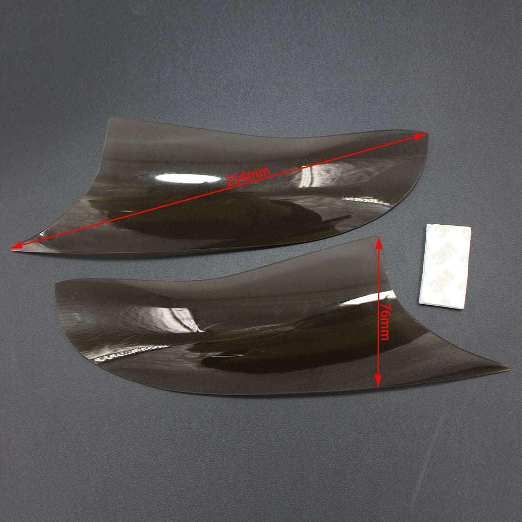 Front Headlight Lens Protection Smoke for Kawasaki ZX-10R (2016–2018) T9