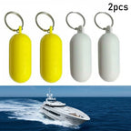 Pack of 2 Buoyant Keychains for Boating and Fishing