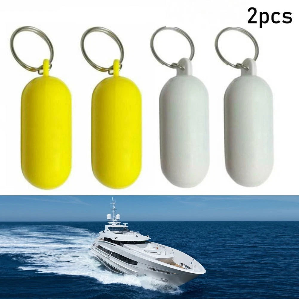 Pack of 2 Buoyant Keychains for Boating and Fishing