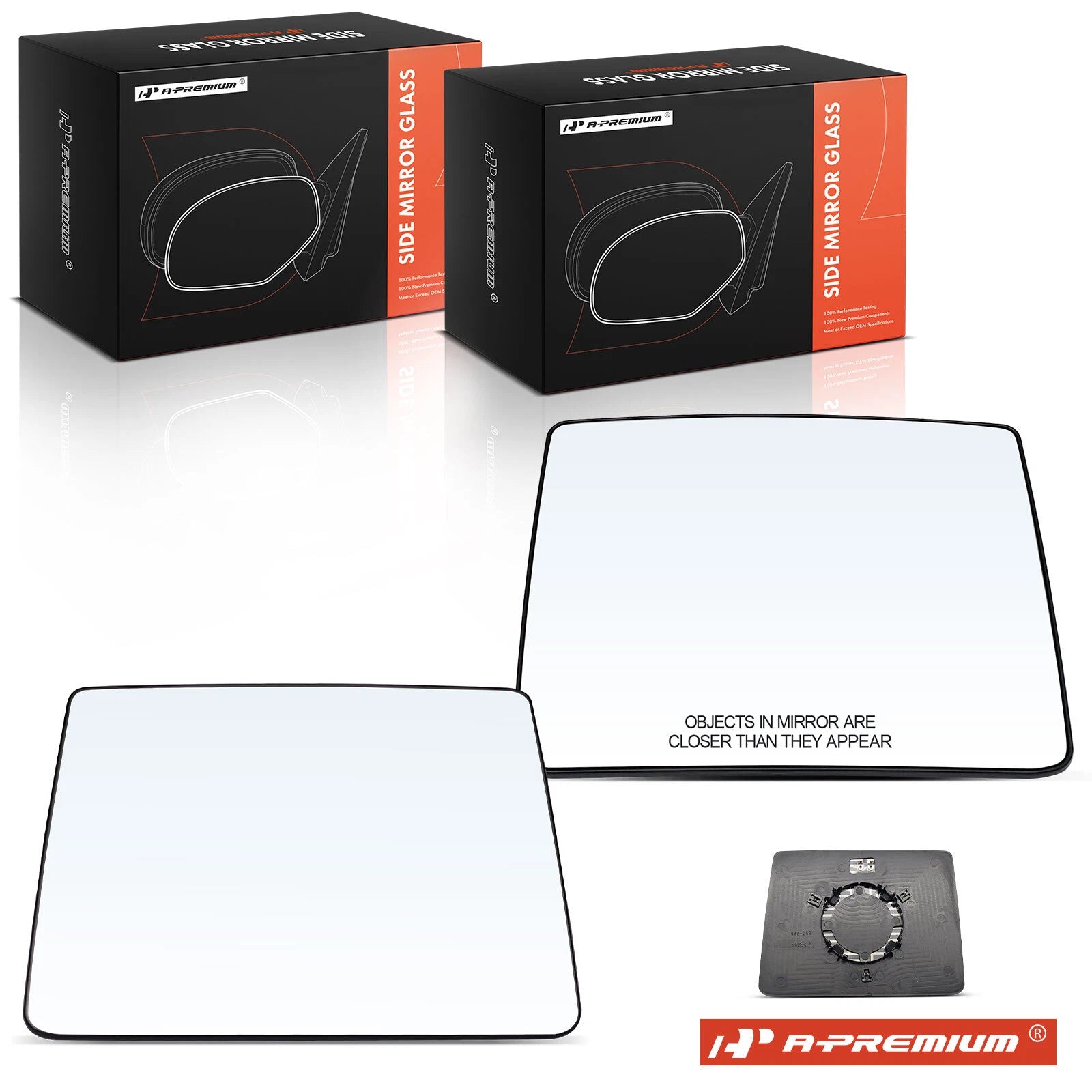 Heated Power Mirror Glass Pair for Ford F-150 (2007–2014)