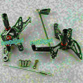 CNC Rearset Footpegs for Yamaha YZF R1 (2007-2008)
