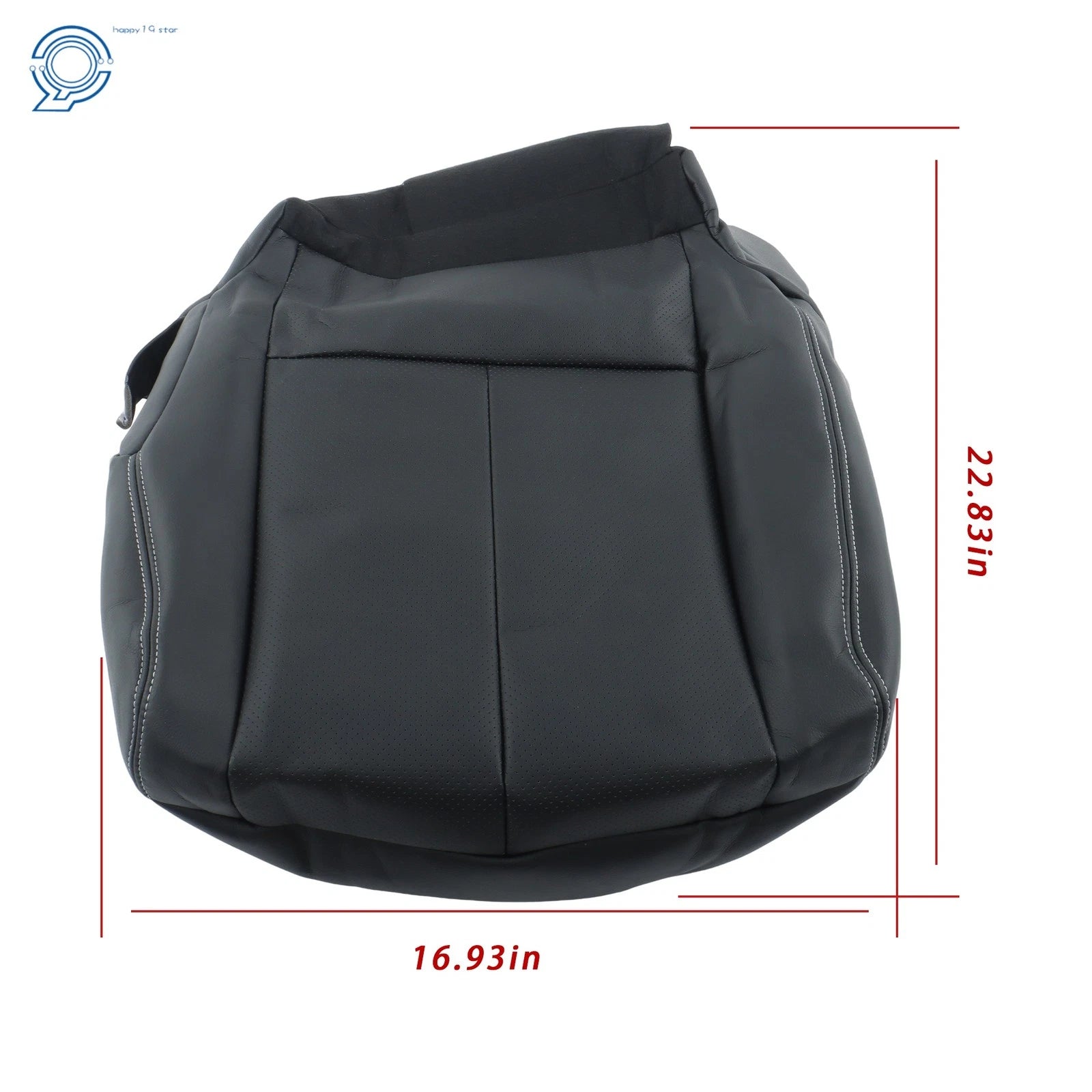 Driver Side Bottom Seat Cover for Nissan Murano (2015–2023) Leather Perforated