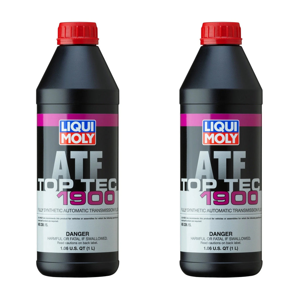 Set of 2 Liqui Moly Top Tec ATF 1900 Automatic Transmission Fluid (2x1L)