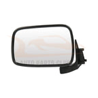 Set of 2 Chrome Manual Fold Mirrors for Mazda Pickup B2200 (1986–1993) MA1320110