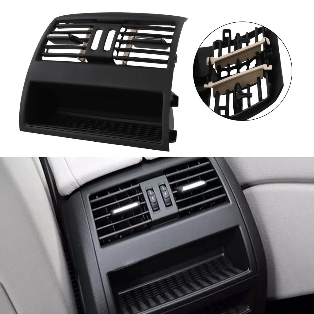 Rear Center Console Air Vent Grille Cover for BMW 5 Series F10 F11 (2011–2017)