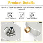 Spin-On Oil Filter Conversion Adapter for Ford 2N 8N 9N (1939–1952)
