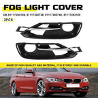 Set of 2 Front Fog Light Lamp Bezel Covers for BMW 3 Series F30 (2012–2019)