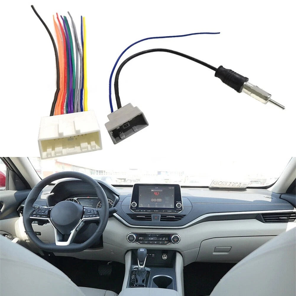 Wiring Harness for Nissan Car Radio CD DVD (2000–2023)