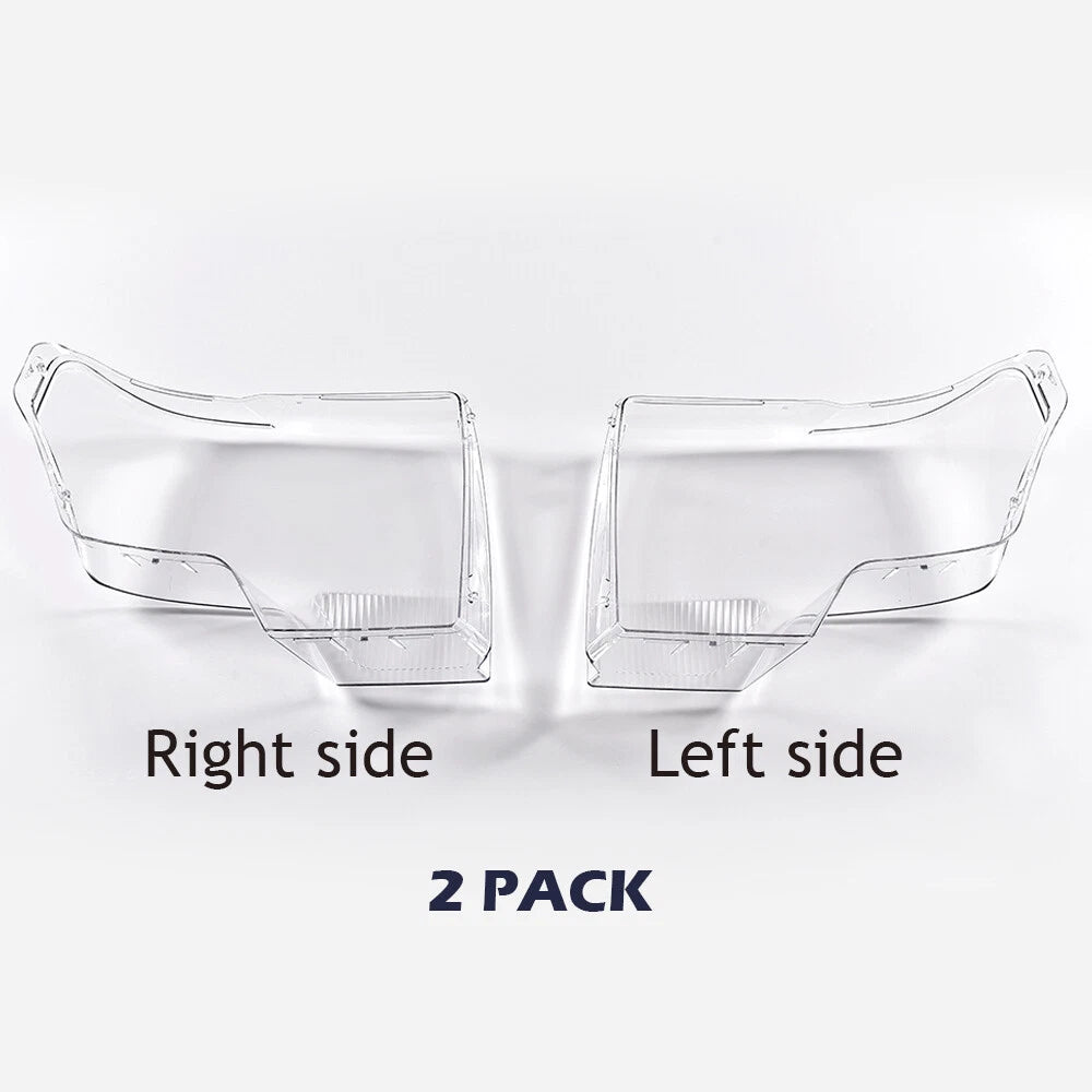 Clear Headlight Replacement Lens for Ford F150 (2009–2014) Left + Right