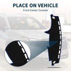 Dashboard Cover Mat for Subaru Forester SH (2007–2012) Black Blue