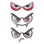 Set of 2 Reflective Eyes for Lawn Mower Accessory