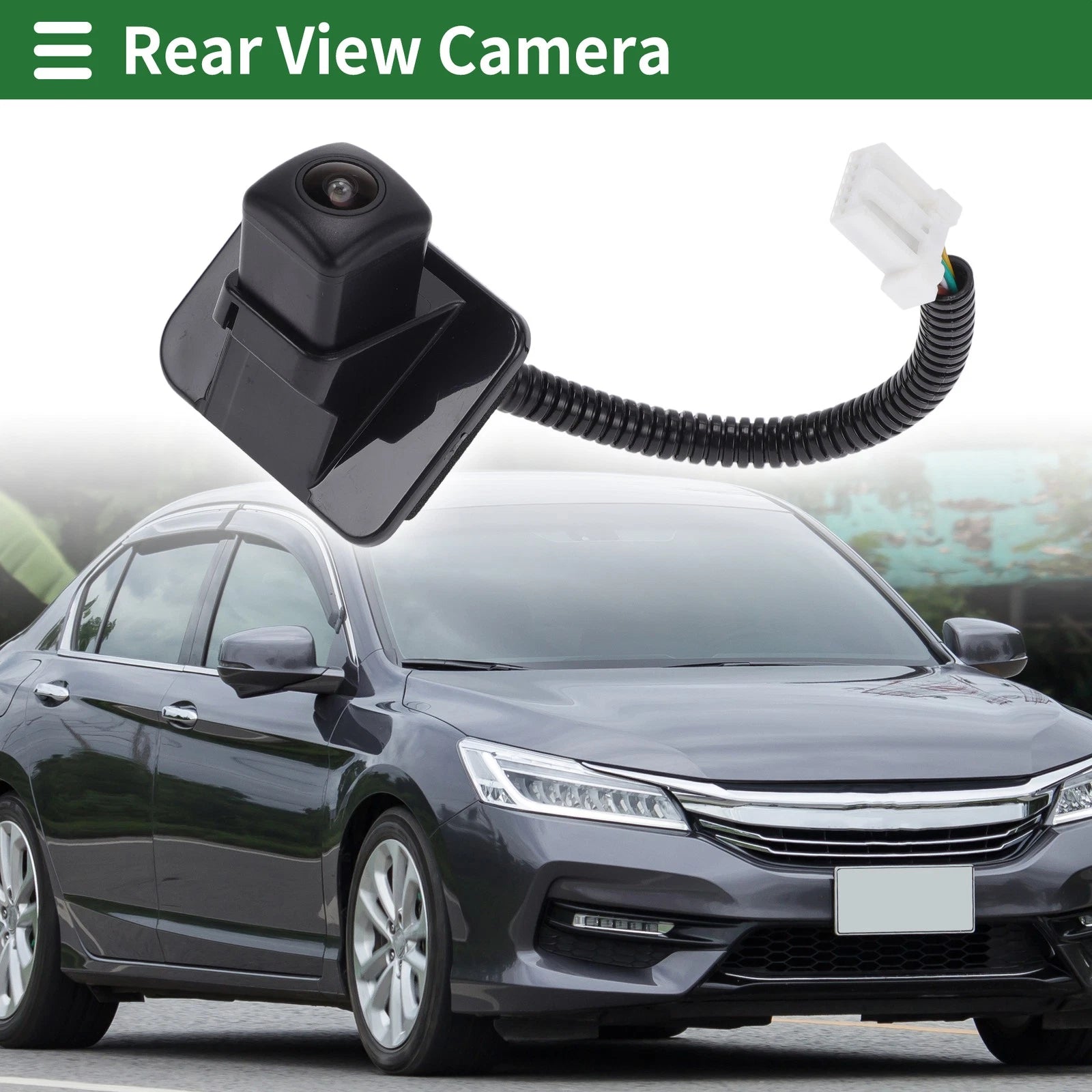 Rear View Camera for Honda Accord Sedan (2018–2023) 120-180 Degree