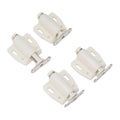 Set of 4 Magnetic Pressure Push Open Touch Latch for Cabinets & Drawers