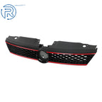 Set of 4 Front Bumper Grilles with Bezels for VW Jetta (2011-2014)
