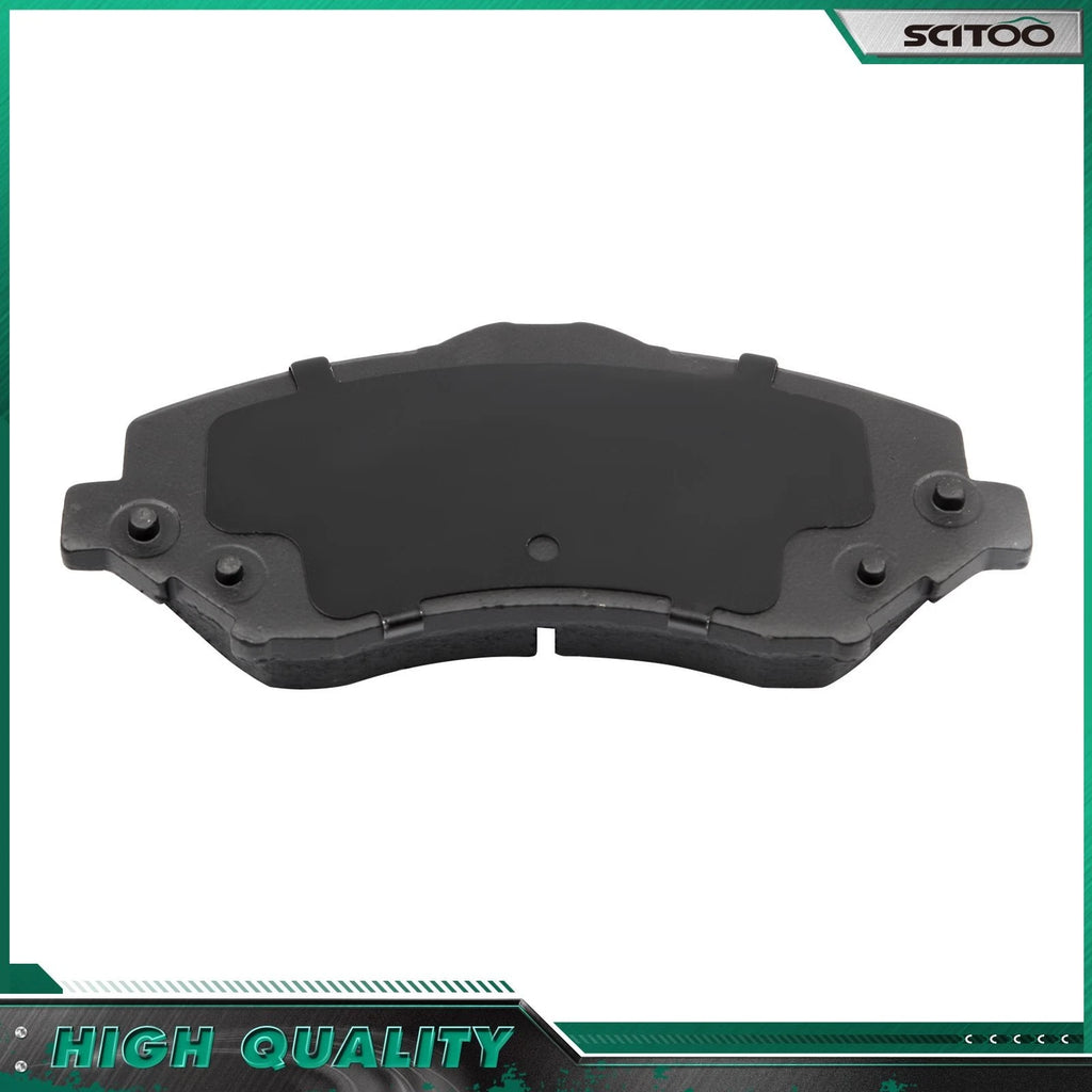Front Brake Calipers w/ Bracket & Ceramic Pads for Jeep Liberty Wrangler (2008–2012)