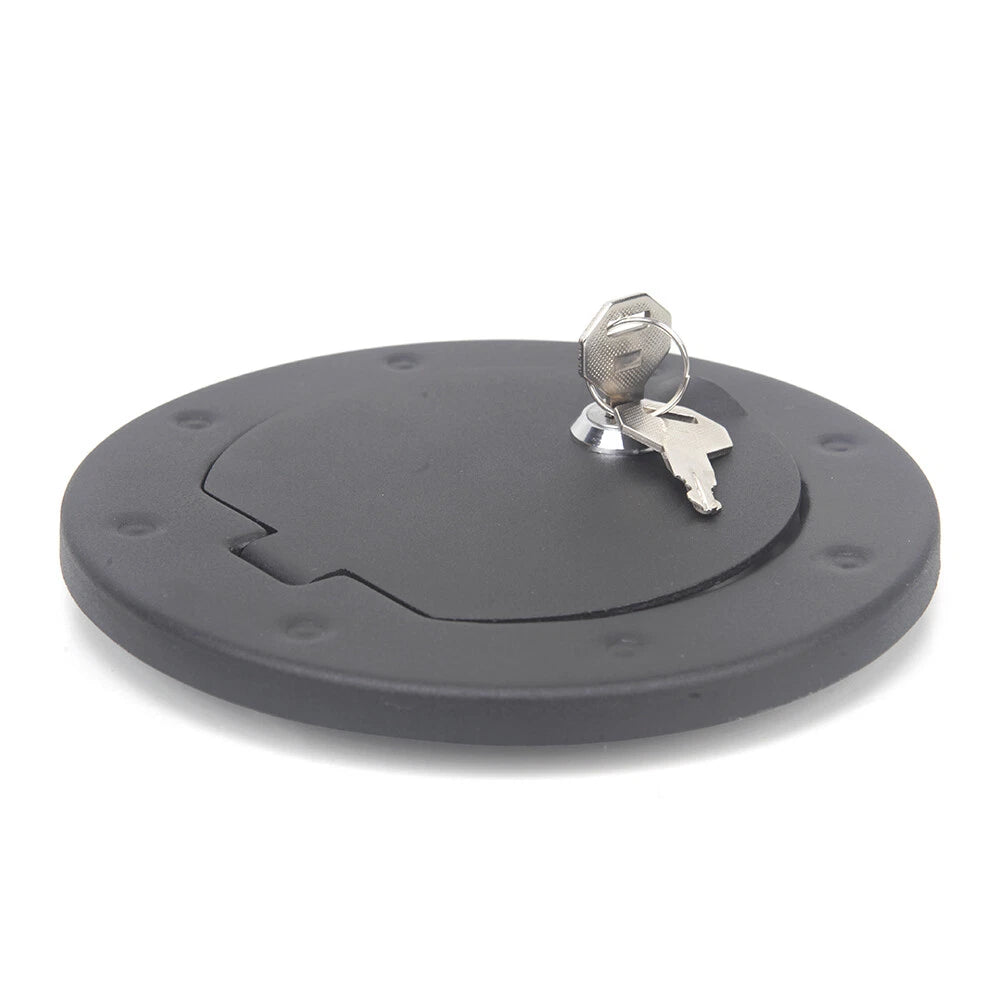 Locking Gas Tank Fuel Filler Cap with Key for Jeep Wrangler JK (2007–2017)