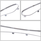 Front Chrome Bumper Cover Grille Surround for Ford Fusion (2010–2012)