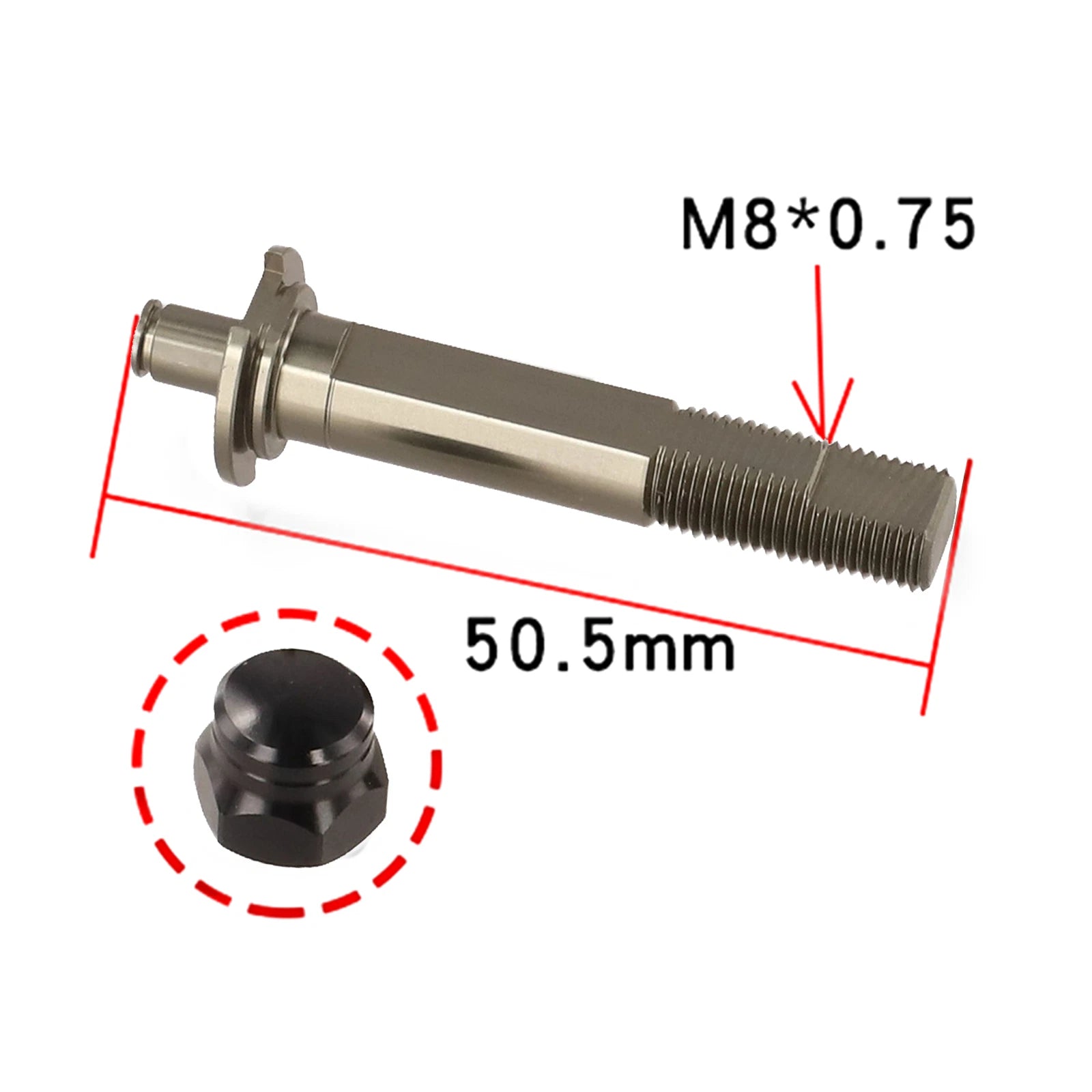 Main Gear Shaft for Daiwa Tatula SV TW Baitcasting Reel (2017–2023)