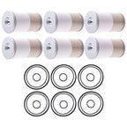 Set of 2 Engine Fuel Filters for FH230 FH233 Series (10 Micron, FS19729, PF7755)