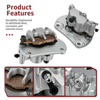 Front Brake Calipers with Pads for Can Am Maverick 1000/R (2013–2023) 705600679, 705600678