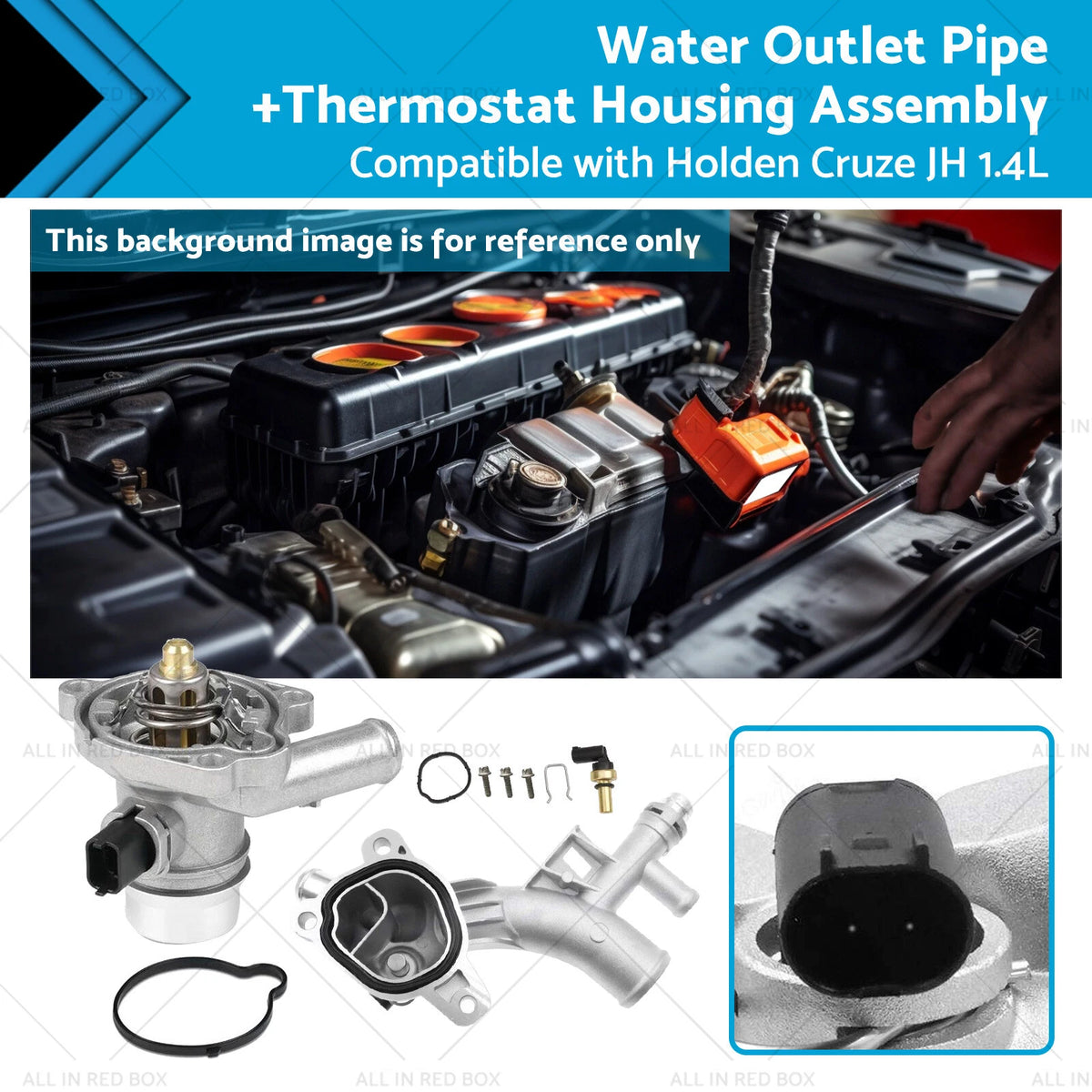 Water Outlet Pipe Thermostat Housing for Holden Trax TJ (2013–2016)