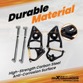 Tubular Control Arms + Rear Trailing Arm Brace Kit for Chevy Chevelle (1968–1972)