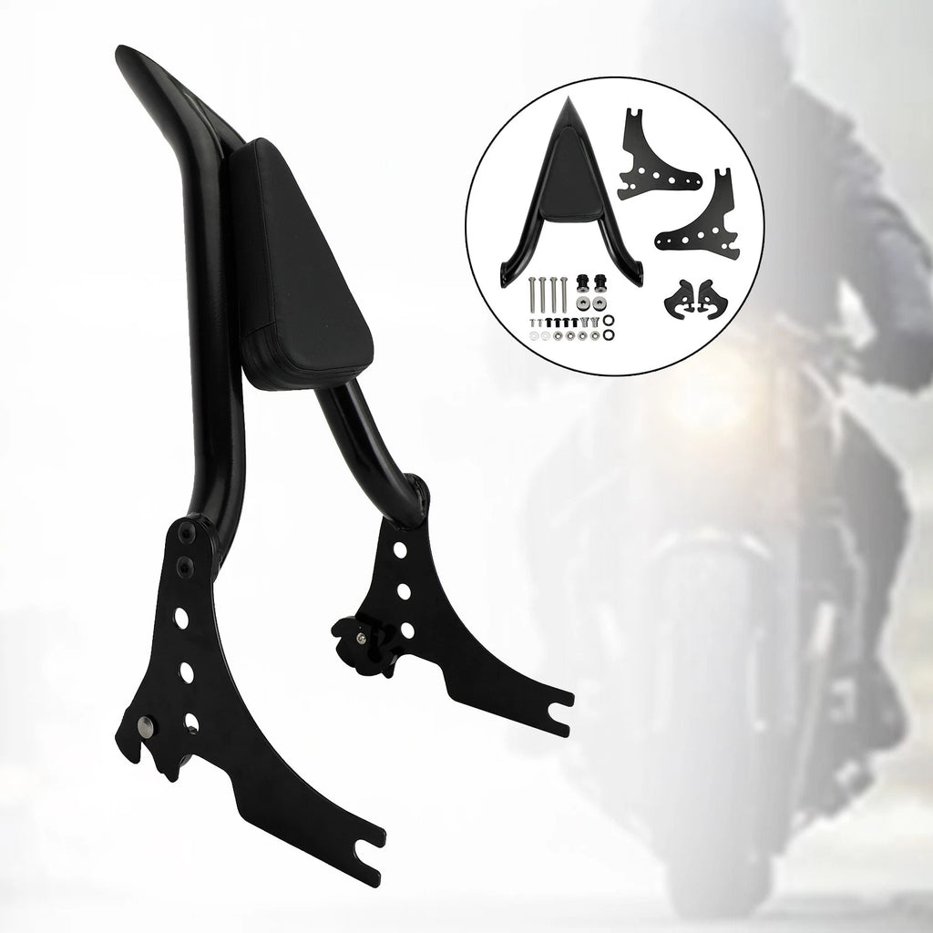 Passenger Backrest for Sportster XL883 C/R XL1200R XLH883 XLH1200 (2004–2020)