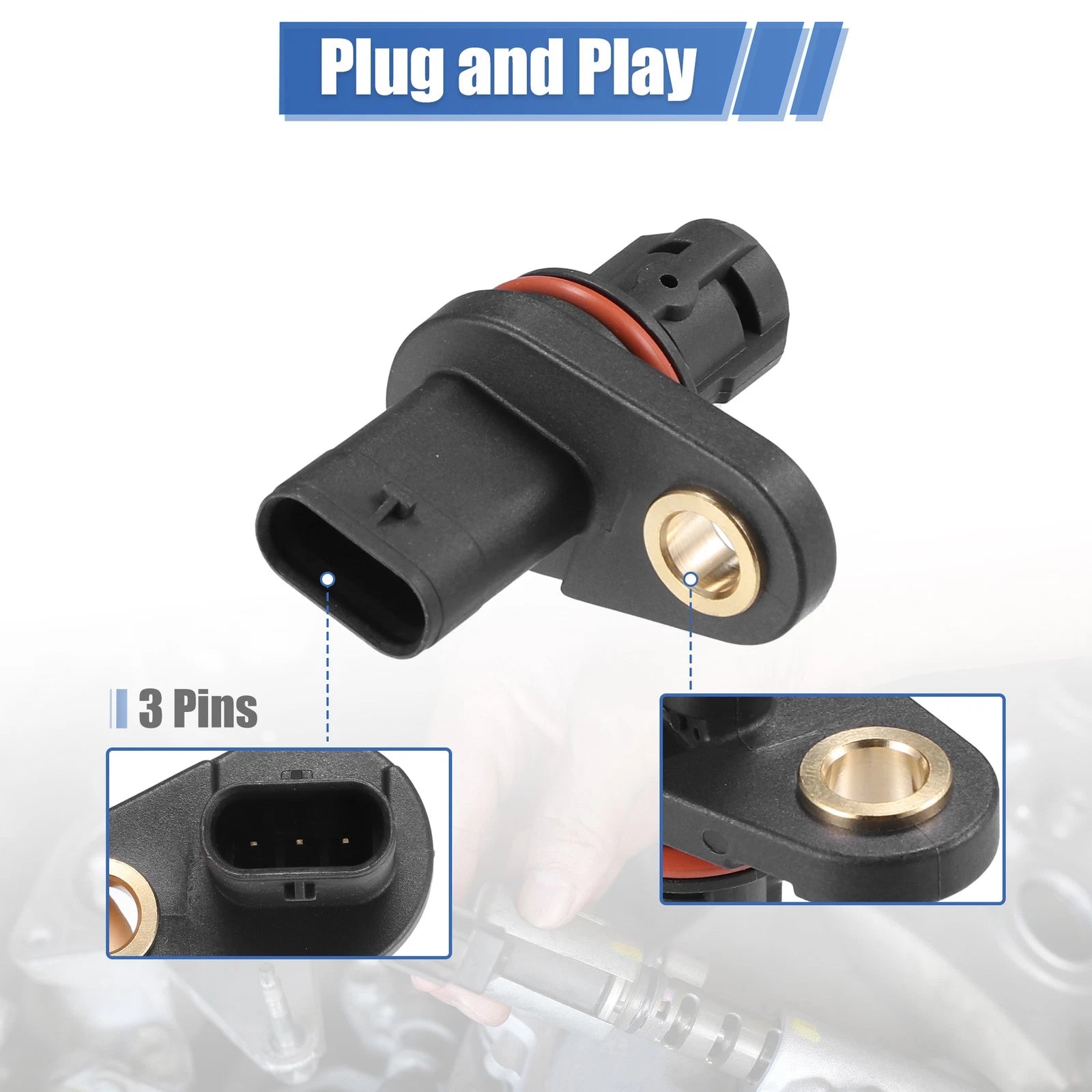 2pcs Camshaft Position Sensor for Chevrolet Aveo (No. 55565708/55565709)