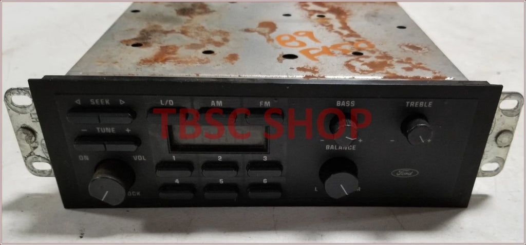 Radio AM FM for Ford F150 F250 F350 Bronco (1989–1991) E9TF-19B131-BA