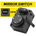 Power Mirror Switch for Freightliner Cascadia (2008–2017)