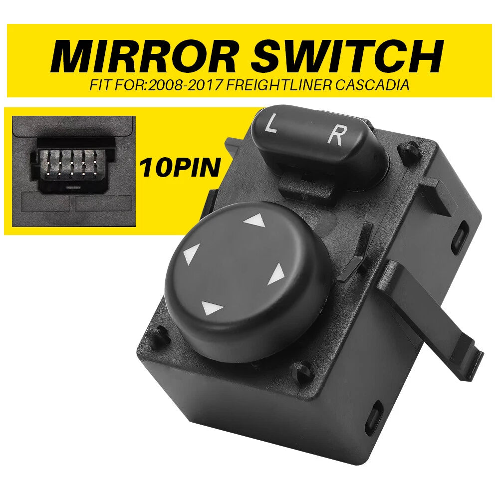 Power Mirror Switch for Freightliner Cascadia (2008–2017)