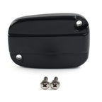 Black Brake Cylinder Reservoir Cover Cap for Harley Touring Road King Road Glide (2009-2023)