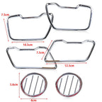 6 x Ventilation Grille Cover Chrome Frame Trim for Kia Sportage (2010-2016)