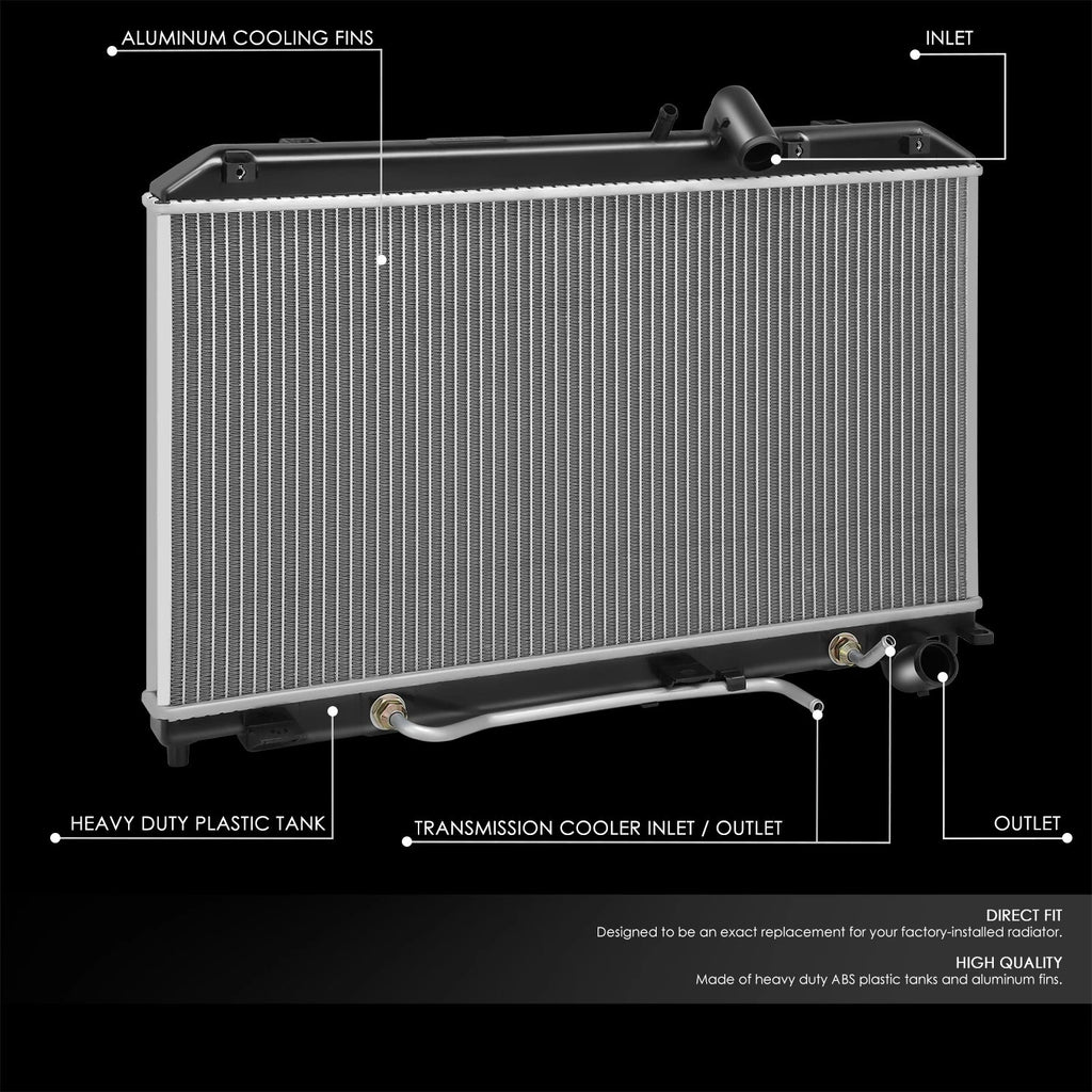 Aluminum Radiator for Mazda RX-8 (2009–2011) DPI13101