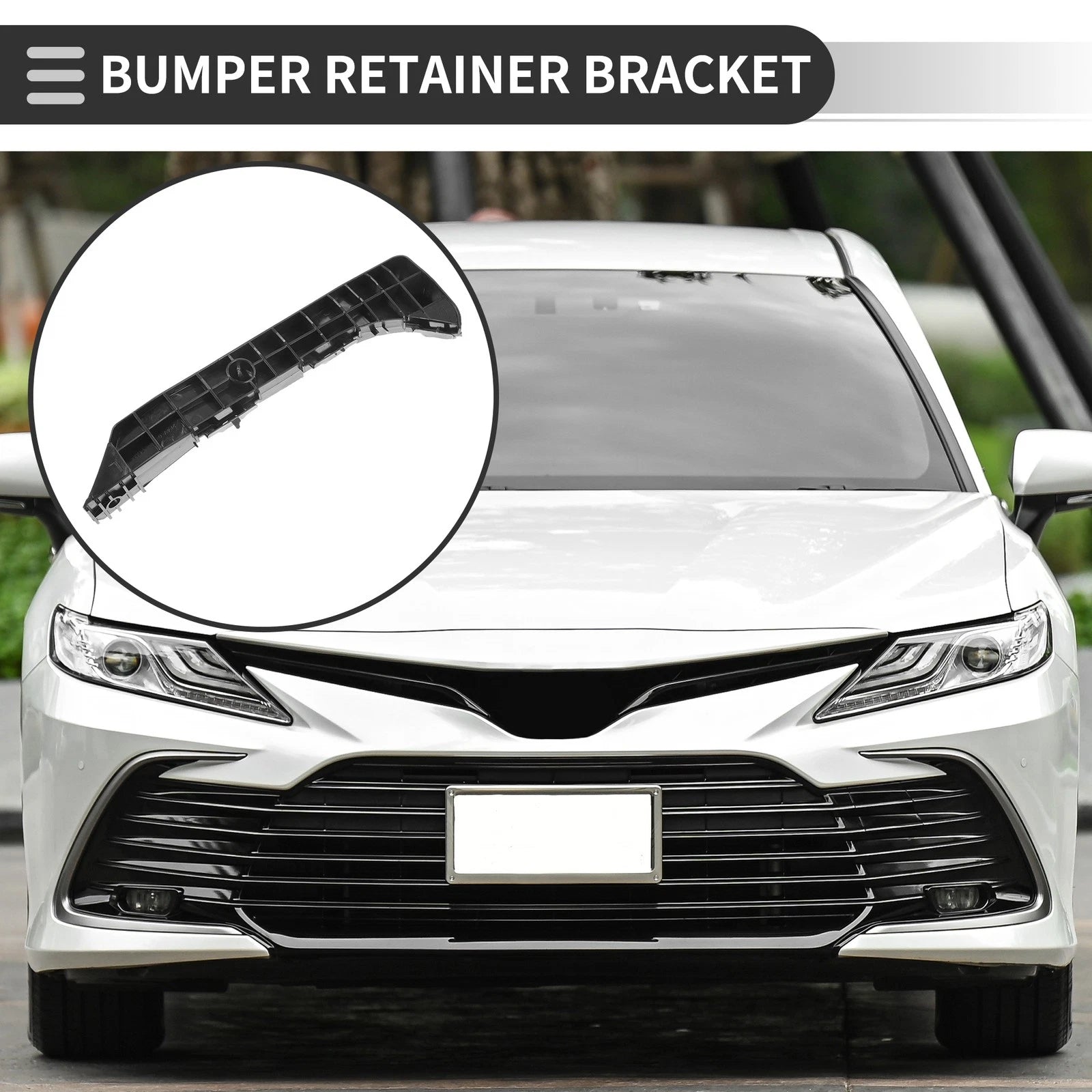 1pc Left Front Bumper Retainer Bracket No. 5214633050 for Lexus ES350 (2007–2009)