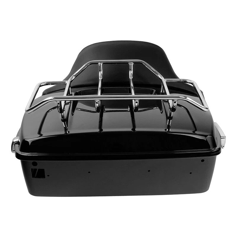 Trunk Backrest Tail Light Rack Speakers for Harley Road Glide (2009–2013)
