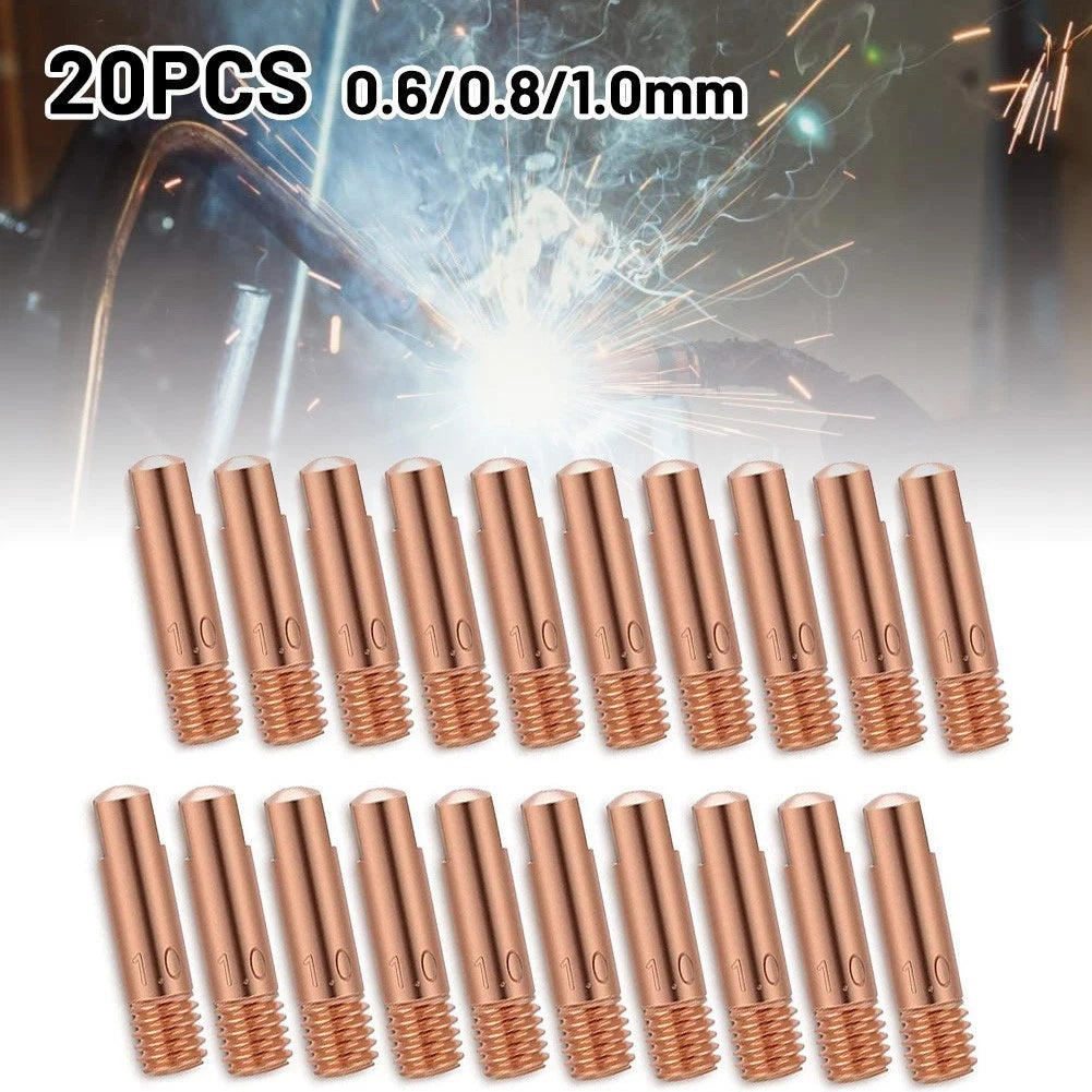 Contact Tips for MIG Welder Torch M6 X 25mm (1mm)