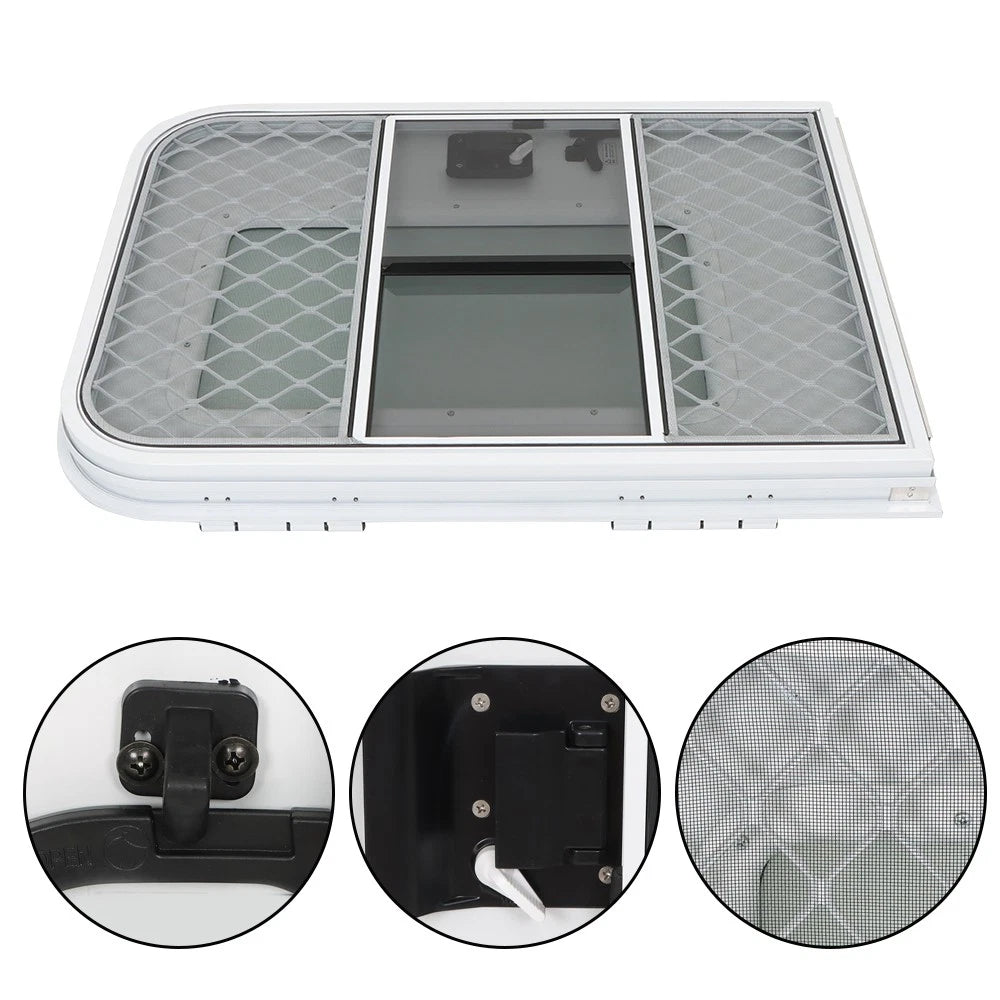 RV Entry Door for Teardrop Trailer (23"–30" x 32"–44")