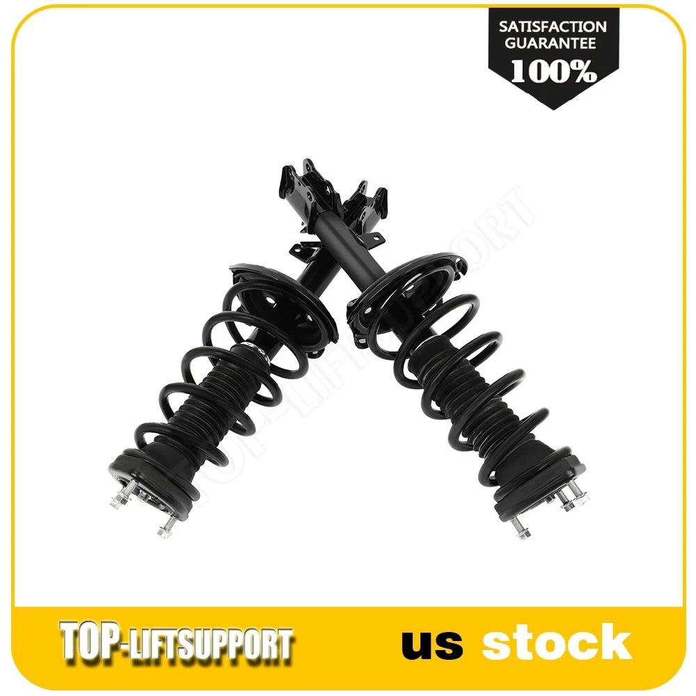 Set of 2 Complete Rear Struts with Coil Spring for Toyota Venza AWD