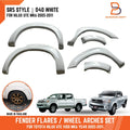 White Fender Flare Arch for Toyota Hilux Ute Vigo MK6 2005-2011 Double Cab