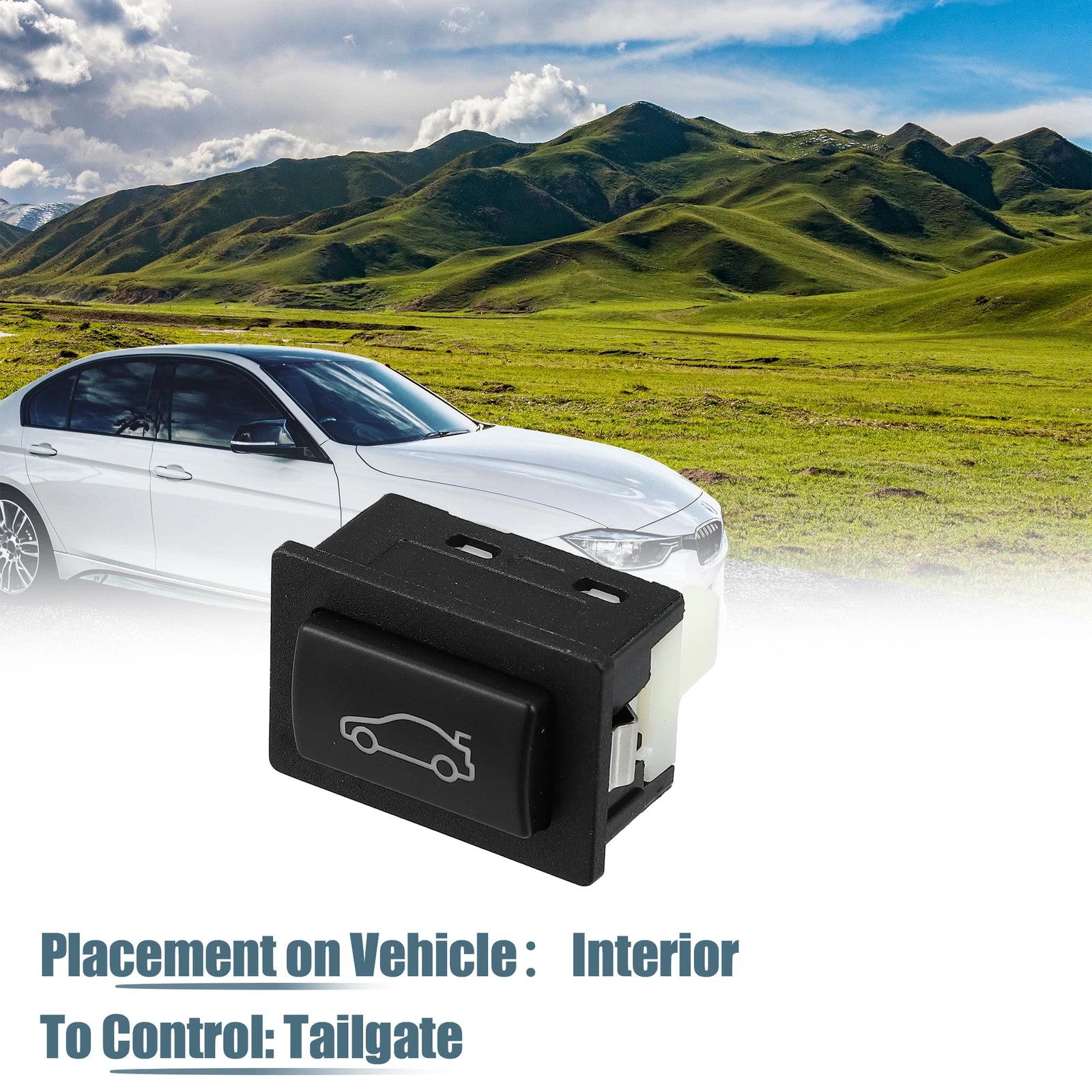 Trunk Tailgate Handle Release Switch for BMW 1 3 5 6 7 Series (E60 E84 E87)